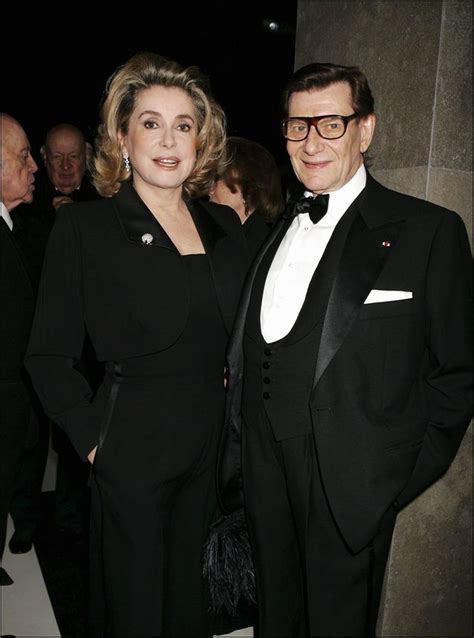 robes catherine deneuve yves saint laurent|yves Saint Laurent.